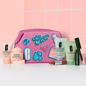 Clinique Sealed 7 Piece Skincare Make-up Travel Gift Set Sealed